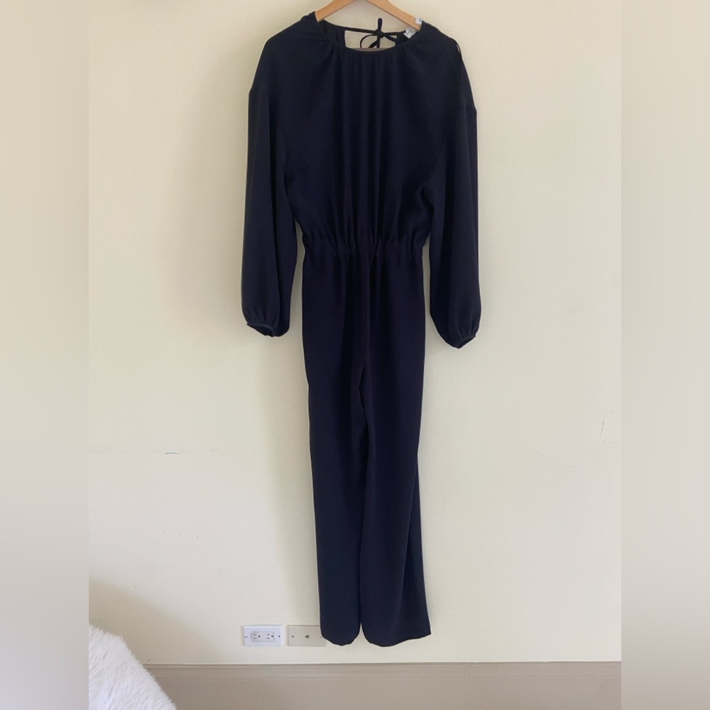 Elegant Navy Jumpsuit